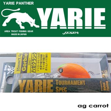 Vobler Yarie-Jespa Grobie Floating, AG Carrot, 3.5cm, 3.4g