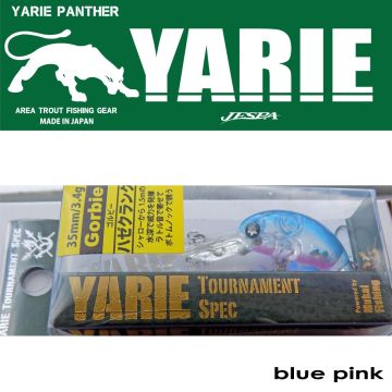 Vobler Yarie-Jespa Grobie Floating, Blue Pink, 3.5cm, 3.4g