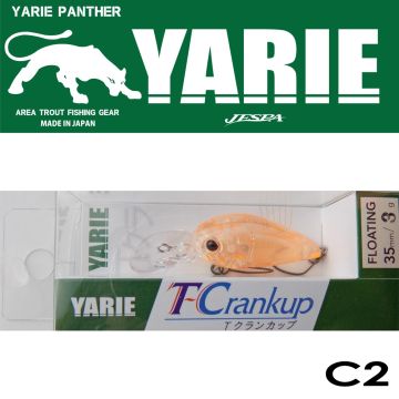 Vobler Yarie-Jespa T-Crankup Floating, Culoare C2, 3.5cm, 3g