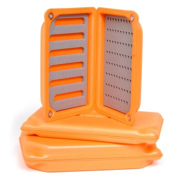 Cutie pentru Muste Guideline Ultralight Foam Box, Marime S, Orange, 13x8.5x3cm