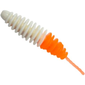 Naluca Ratter Baits Trout Plamp 1.6", White/Orange Tail, 4cm, 12buc/plic