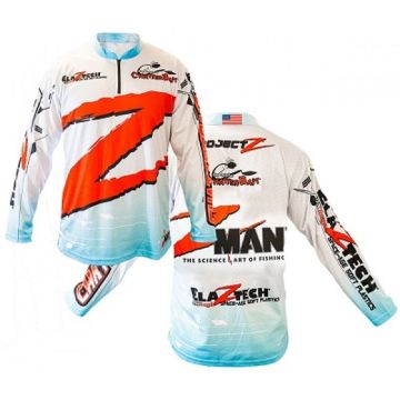Bluza Z-Man Tournament Jersey, Alb/Albastru