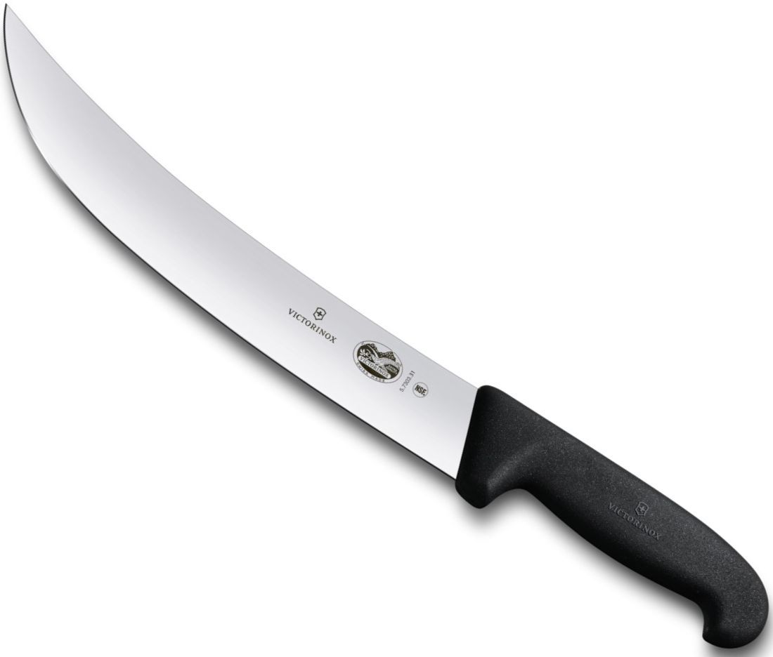 Dictate Plantation Leeds Cutit de Macelarie Victorinox Cimeter Knife, 5.7303.31, Lama 31cm |  MarelePescar.ro