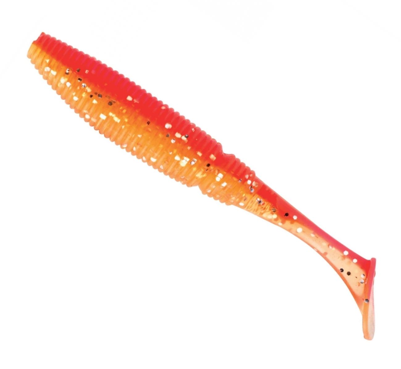 Shad Sakura Slit Shad Evo, Fire Chart, 5cm, 8buc/plic