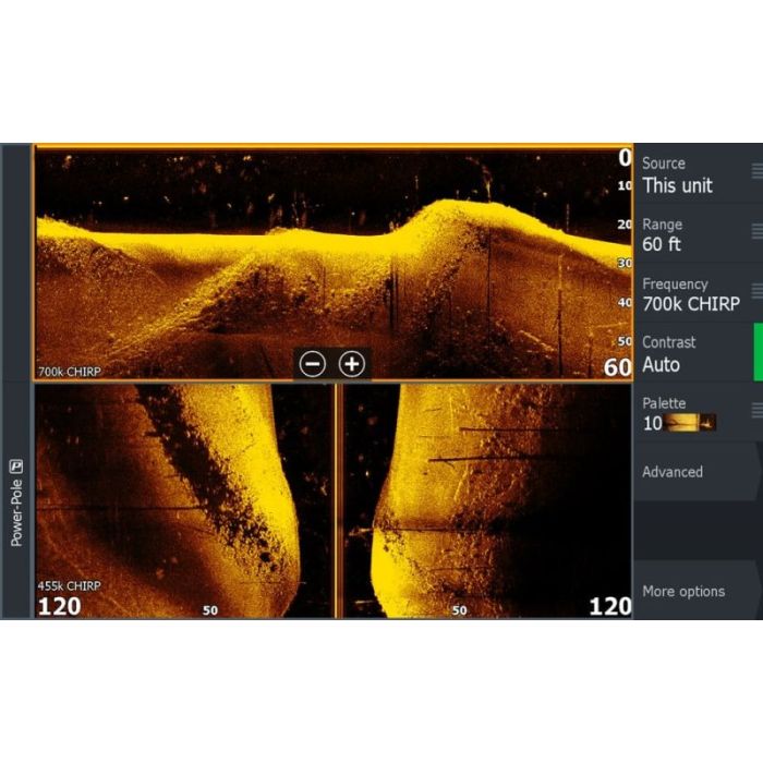 Sonda Sonar Lowrance Active Imaging HD 3-in1 Fishreveal High/Wide