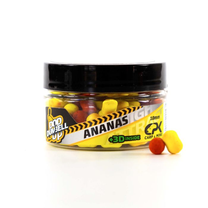 Pop Up CPK 3D Dumbell, 10mm, 25g/borcan 4