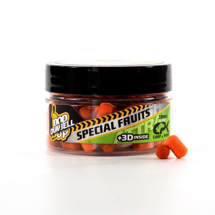 Pop Up CPK 3D Dumbell, 10mm, 25g/borcan 5