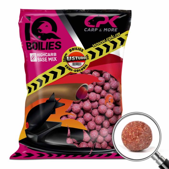 Boilies Semi-Solubil CPK IQ, 20mm, 5kg 4