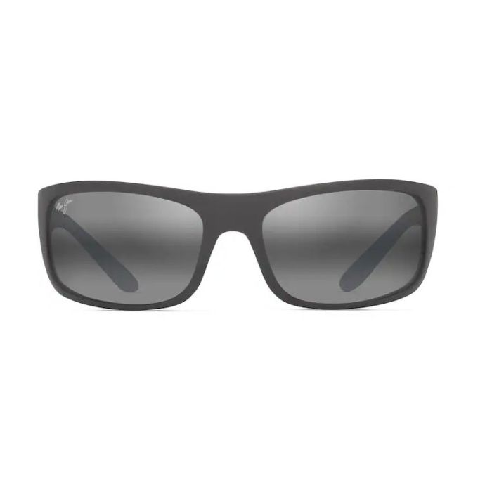 Ochelari de Soare Polarizati Maui Jim Peahi, Neutral Grey, Matte Solid Dark Grey 2