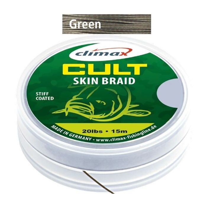 Fir Textil Climax Cult Skin Braid, Green, 15m