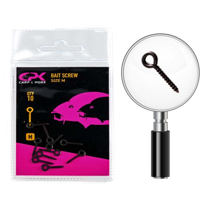 Surub pentru Momeala CPK Bait Screw, 10buc/plic