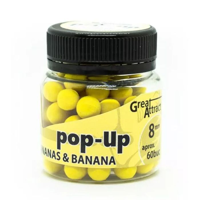 Pop Up Addicted Carp Baits 8mm Ananas & Banana