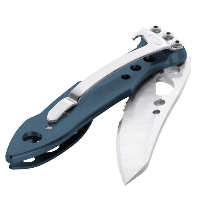 Briceag Leatherman Skeletool Folding Knife KBx, Denim Blue