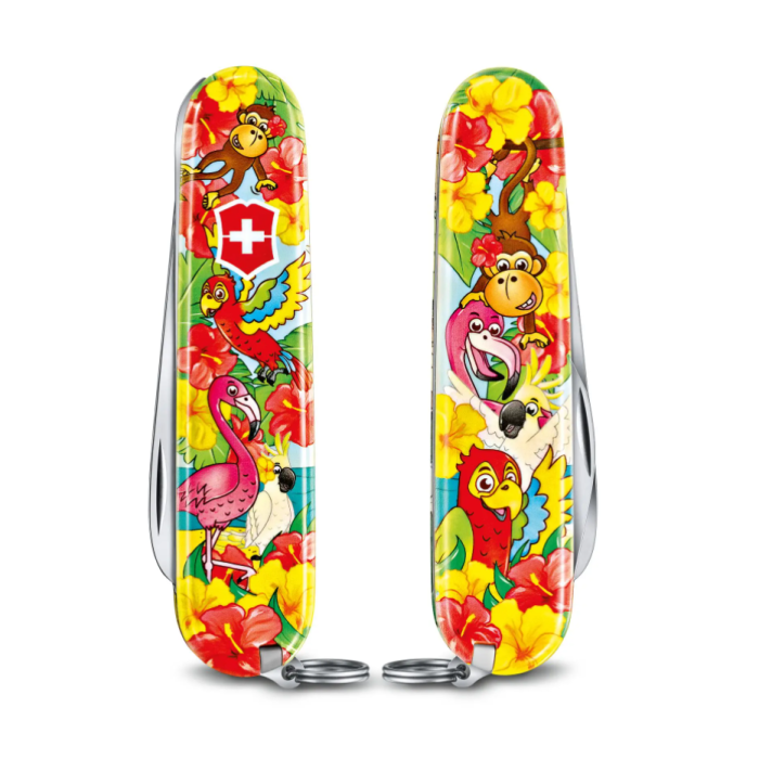 Briceag My First Victorinox, Parrot Edition, 84mm