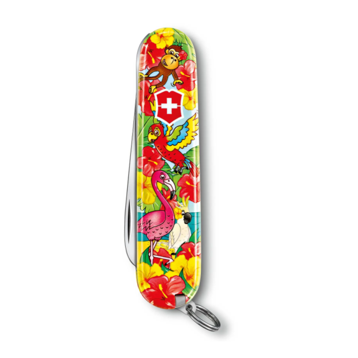 Briceag My First Victorinox, Parrot Edition, 84mm