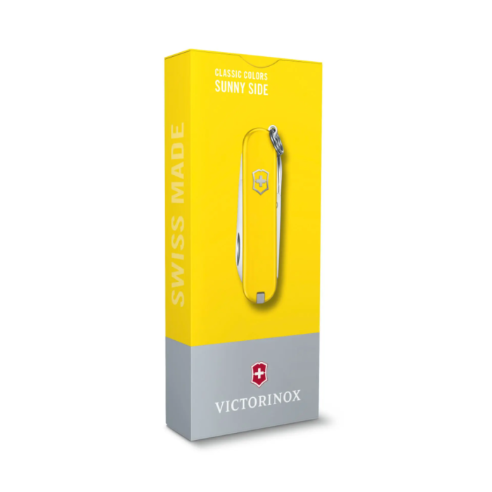 Briceag Victorinox Classic SD Colors, 58mm, Sunny Side, Gift Box