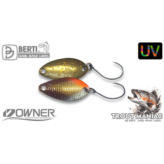 Lingurita Oscilanta Berti Candy Rock, Culoare 264 UV, 2.2cm, 1.2g 2