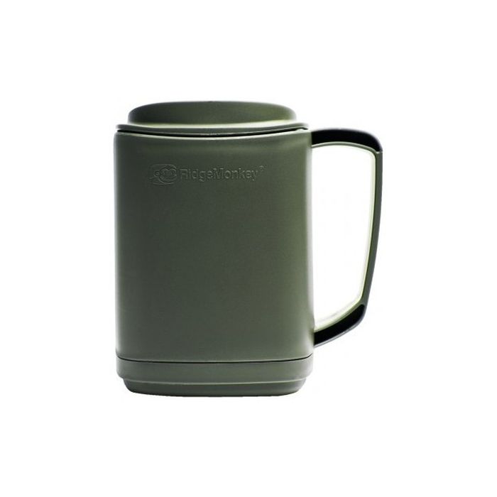 Cana Termica RidgeMonkey Thermo Mug, Gunmetal Green, 400ml