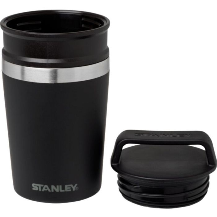 Cana Termoizolanta Stanley Stanley Shortstack Travel Mug Black, 0.23 Litri