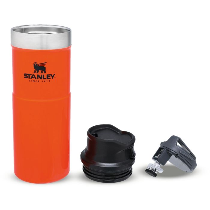 Cana Termoizolanta Stanley Trigger Action Travel Mug, Blaze Orange, 0.47 Litri