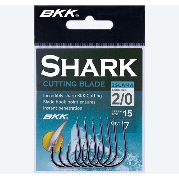 Carlige BKK Iseama Shark Black Nickel