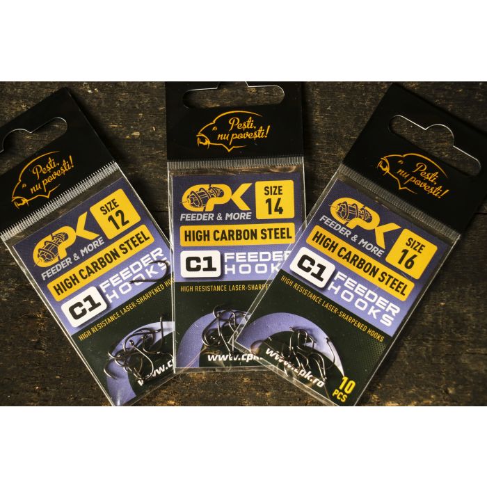 Carlige CPK C1 Feeder Hooks, 10buc/plic