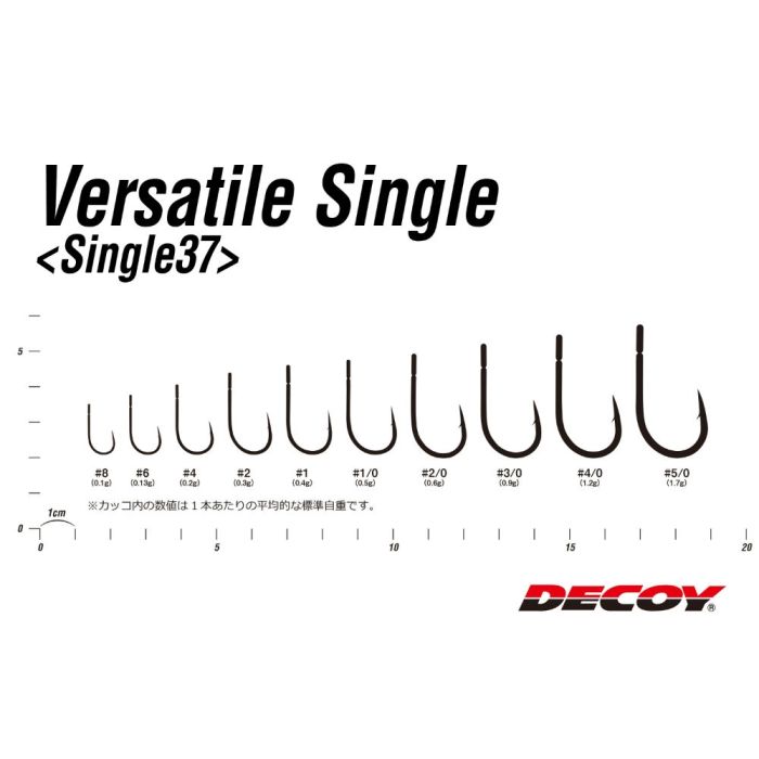 Carlige Decoy 37 Versatile Single