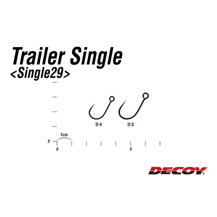 Carlige Decoy Trailer Single 29, 8buc/plic