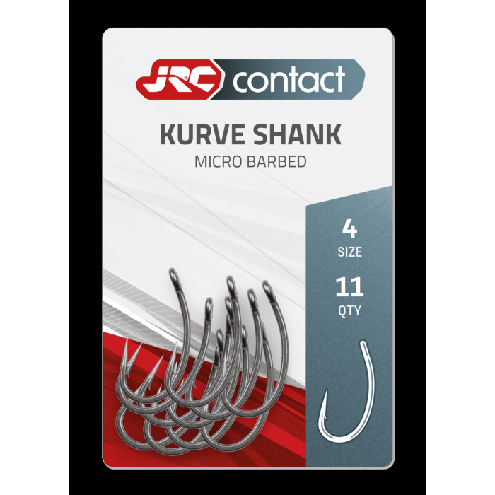 Carlige JRC Contact Kurve Shank, 11buc/plic
