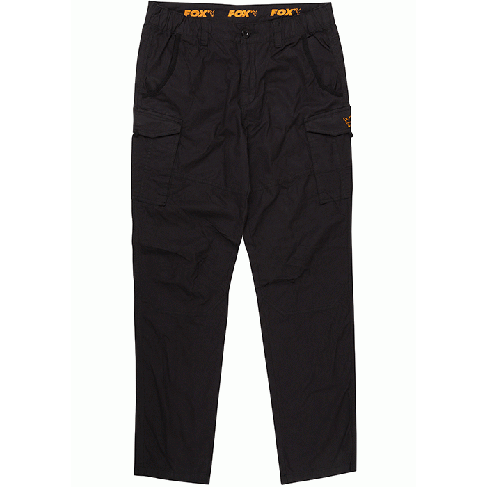 Pantaloni Fox Collection Black/Orange Combats Trousers