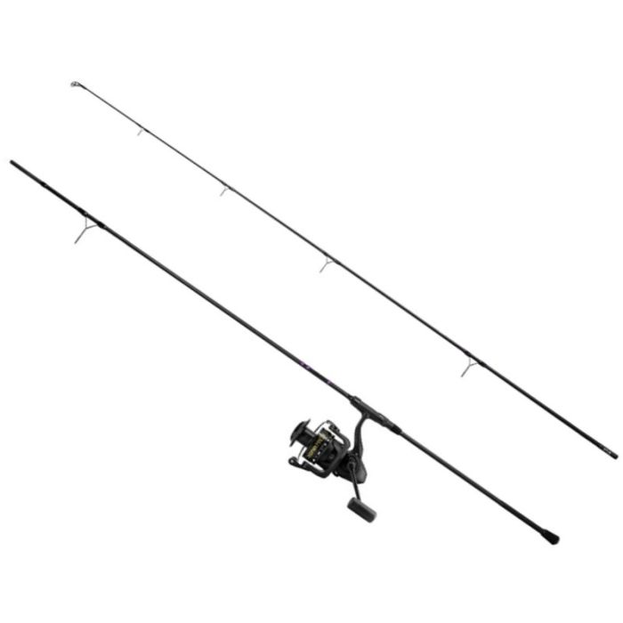 Combo Crap Delphin, Lanseta Corsa Black Nero, 3.60m, 3.00lbs, 2buc + Mulineta Delphin Magix 6T + Fir