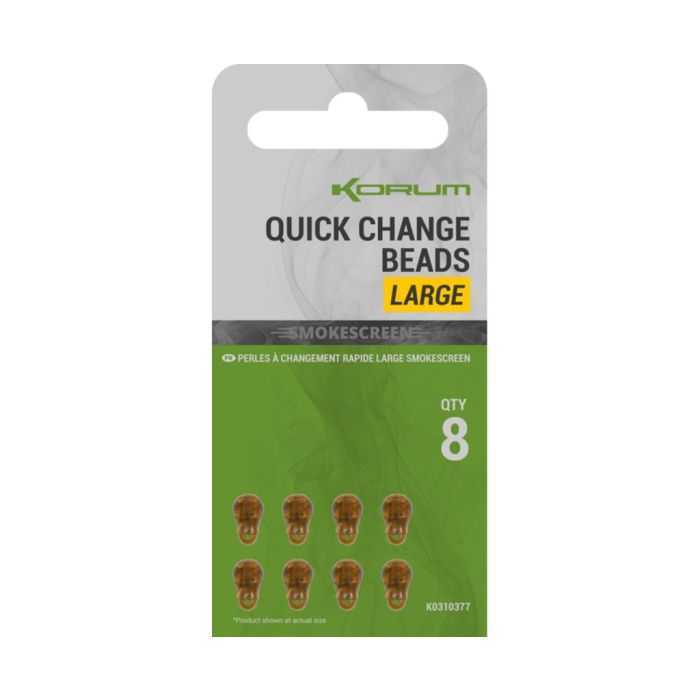 Conector Rapid Korum Smokescreen Quick Change Bead, 8buc/plic 2
