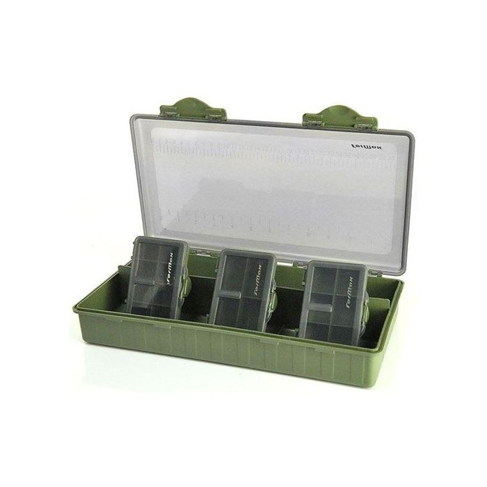 Cutie Multifunctionala Formax Feeder Box Large + 3 Cutii pentru Accesorii, 35x18x6cm