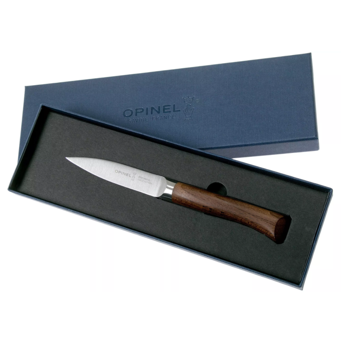 Cutit Opinel Les Forgés 1890 Paring Knife, Dark Brown