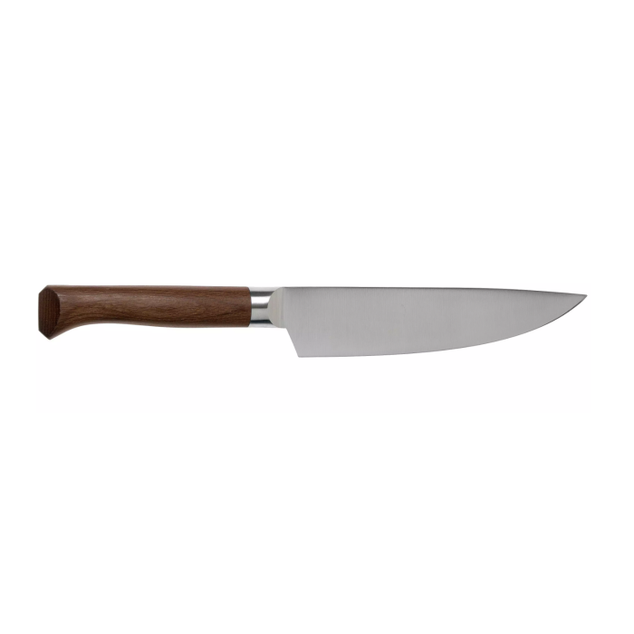 Cutitul Bucatarului Opinel Les Forgés 1890 Small Chef's Knife, Dark Brown