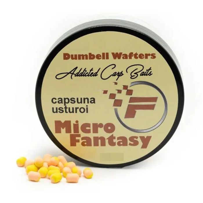 Dumbell Critic Echilibrat Addicted Carp Baits Micro Wafters Fantasy, 6mm, 50ml/borcan
