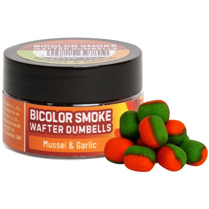 Dumbell Critic Echilibrat Benzar Mix Bicolor Smoke Wafters, 10mm, 30ml/borcan