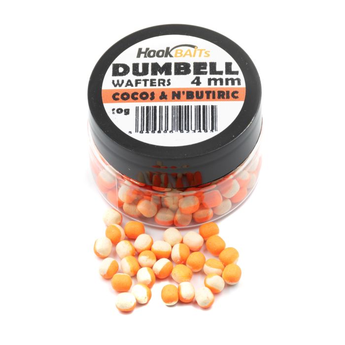 Dumbell Critic Echilibrat HookBaits Dumbell Wafters, 4mm, 10g