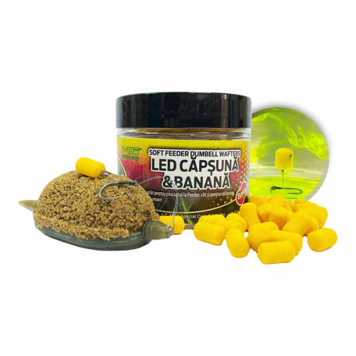 Dumbell Critic Echilibrat MG Carp Soft Feeder Wafters, 8mm, 40gborcan
