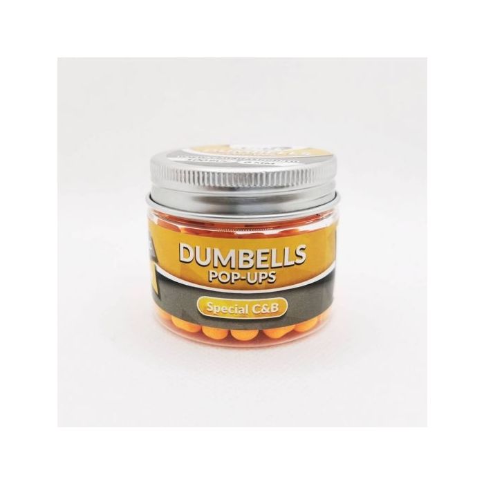 Dumbell Pop Up C&B Wafters, 6mm, 100buc/borcan