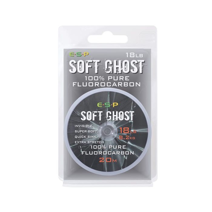 Fir Fluorocarbon ESP Soft Ghost, Transparent, 20m