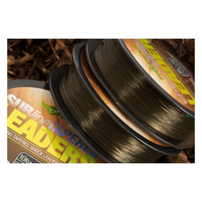 Fir Inaintas Conic Korda SUBline Tapered Leaders, Sub Brown, 5x12m