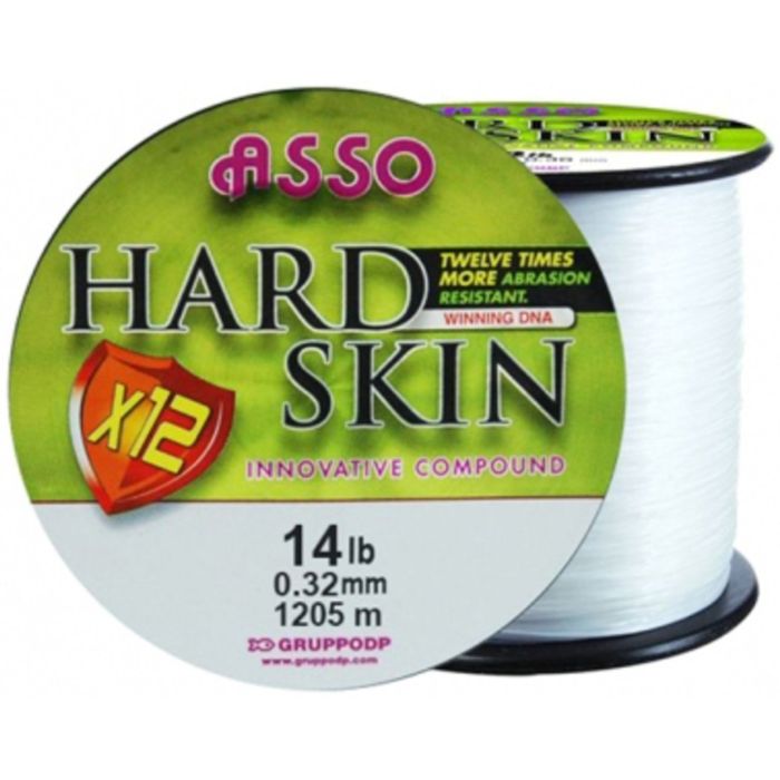 Fir Monofilament Asso Hard Skin Solid White, 1050-2400m