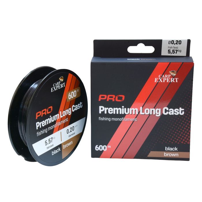Fir Monofilament Carp Expert Pro Premium Long Cast Grey, 600m