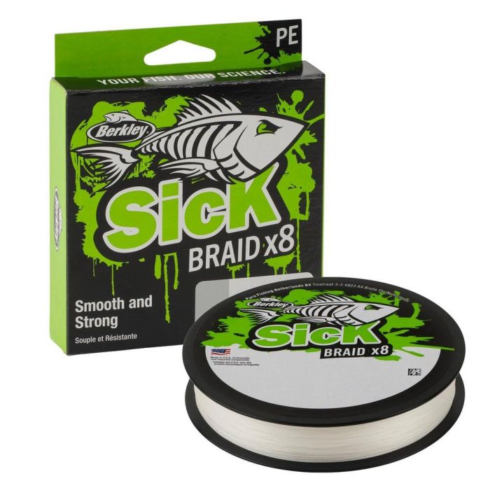 Fir Textil Berkley Sick Braid, White, 150m