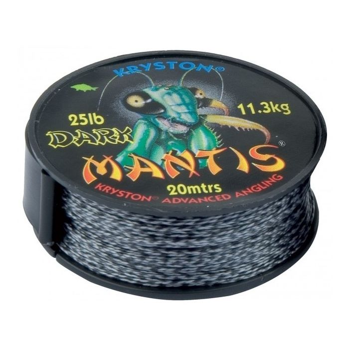 Fir Textil Cu Camasa Kryston Super Mantis Coated Braid, Dark Silt, 20m