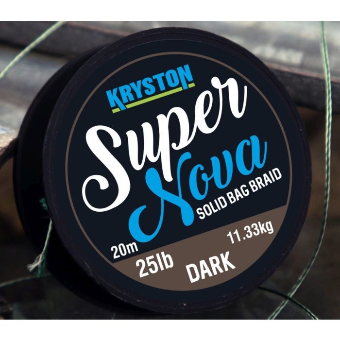 Fir Textil Kryston Super Nova Solid Bag Supple, Dark Silt, 20m