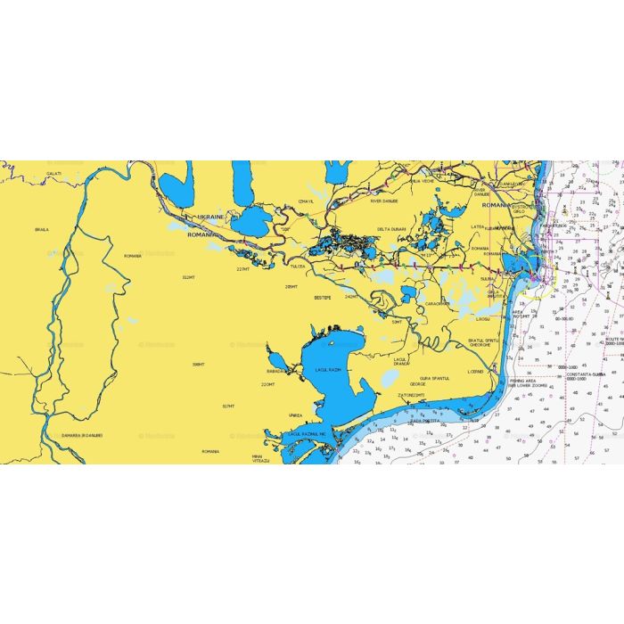 Harta Digitala Navionics + Small (Delta Dunarii 5G611S2)