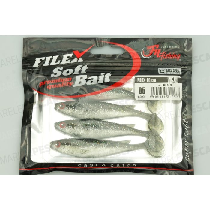 Shad FilFishing Filex Neox, Culoare 05, 10cm, 4bucplic