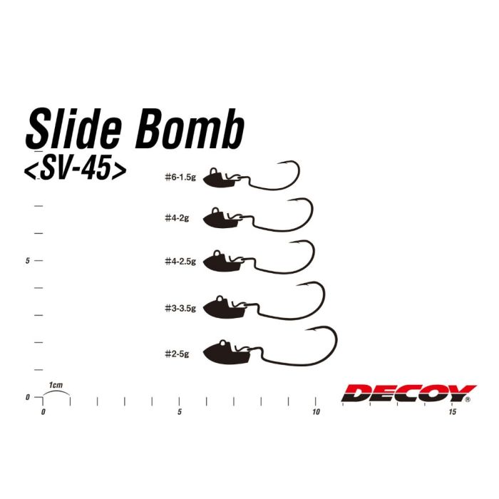 Jig Decoy SV-45 Slide Bomb